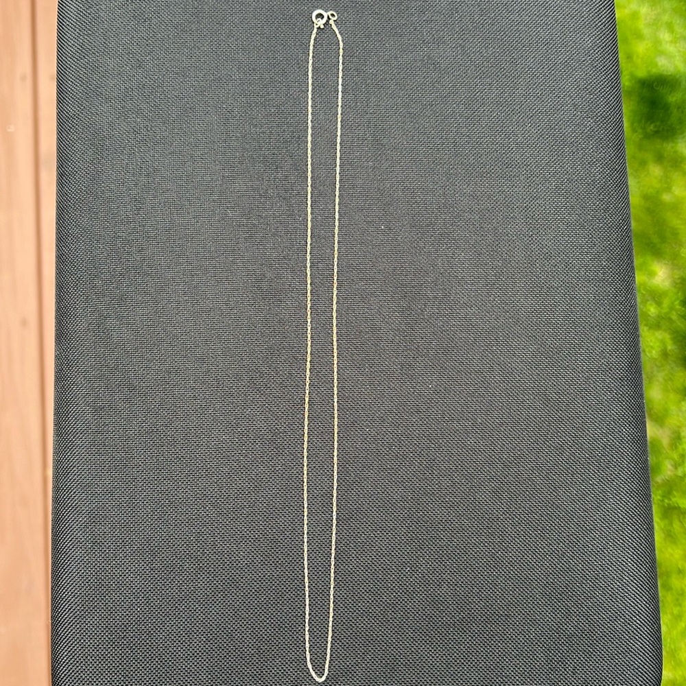Silver 19” Necklace